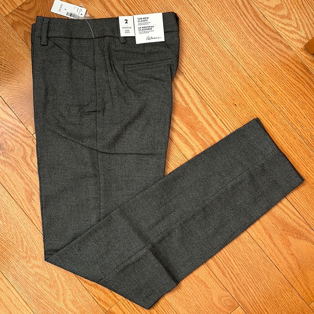 Reitmans The New Classic Pants - Size 2 - BNWT - Straight Leg